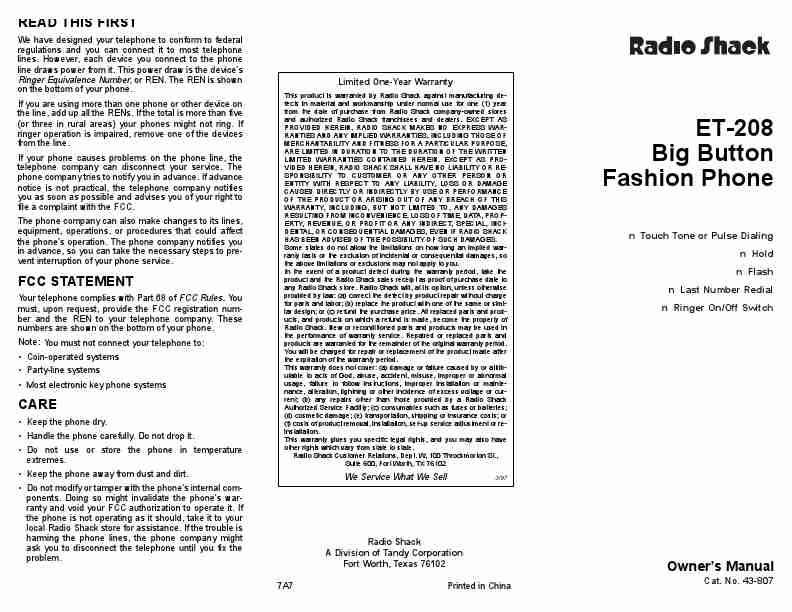 Radio Shack Telephone ET-208-page_pdf